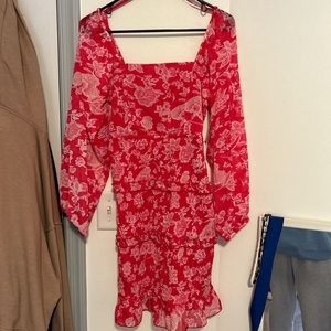 sim & sam ruffled dress